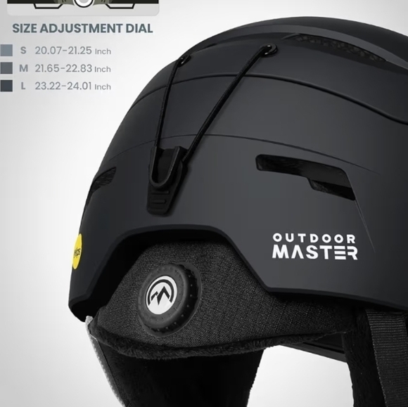 OutdoorMaster ELK MIPS Ski Helmet - Snow Sport Helmet Snowboard Helmet - Picture 3 of 16